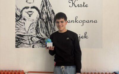 Matej Jelenić drugi na županijskom natjecanju iz Geografije